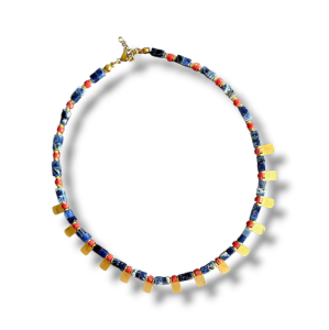 Carnival Doğal Taş Kolye Lapis Lazuli