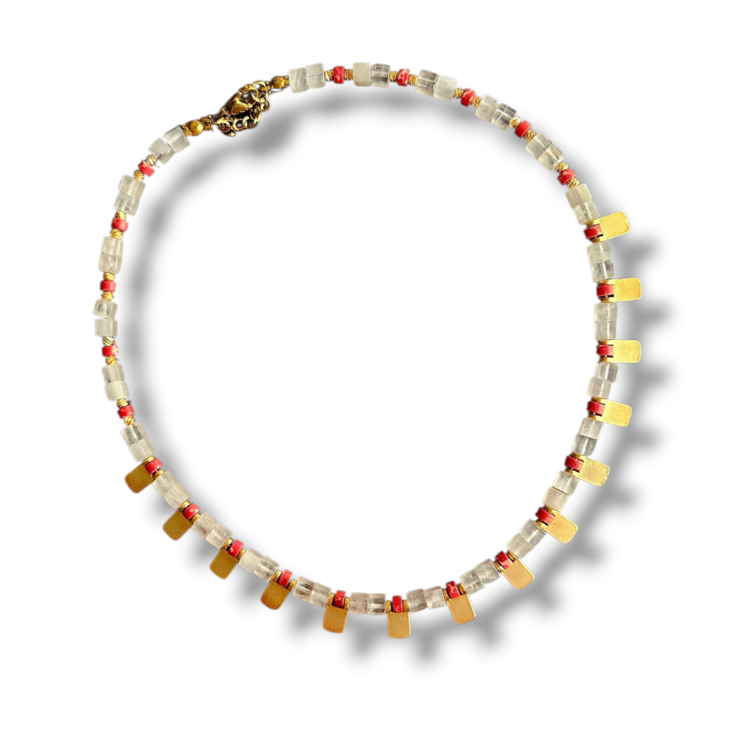 Carnival Doğal Taş Kolye Kuvars