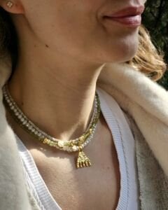 Elysia Seri Peridot Kolye