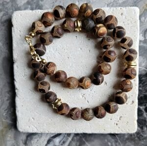 Kael Doğal Taş Kolye