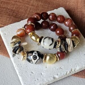 Karışık Doğal Taş Bilezik