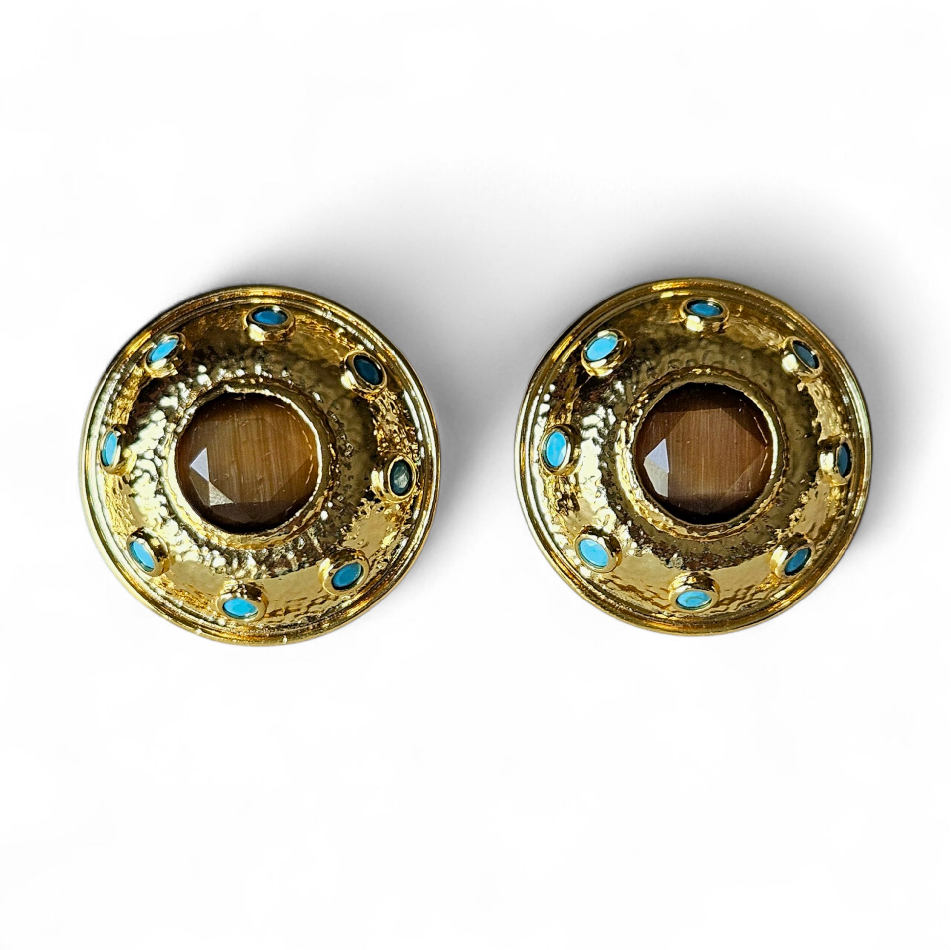 Cassia Doğal Taş Küpe