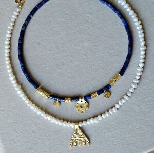 Ancient Blue Kolye