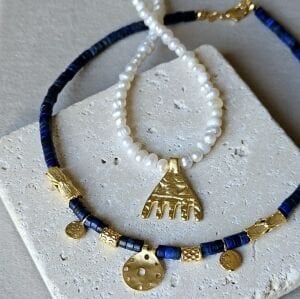 Ancient Blue Kolye