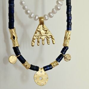 Ancient Blue Kolye
