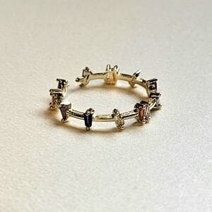 Çok Renkli Ayarlanabilir Yüzük İnce