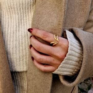 Ikili Yaprak Yüzük