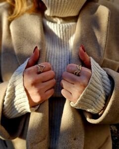 Ikili Yıldız Yüzük