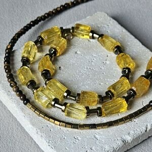 Bold Era - Sunny Doğal Taş Kolye