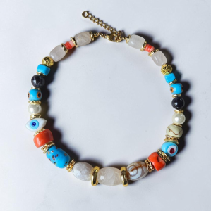 Vivid Doğal Taş Kolye