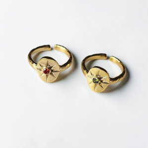 Taşlı Yıldız Yüzük