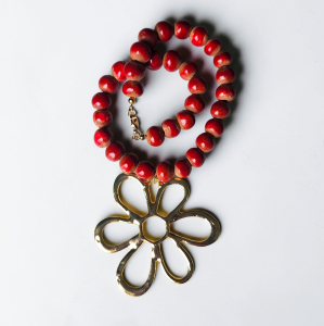 Bold Era - Scarlet Bloom Kolye