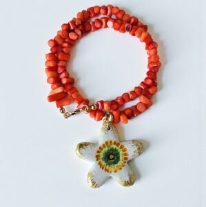 Coral Bloom Kolye