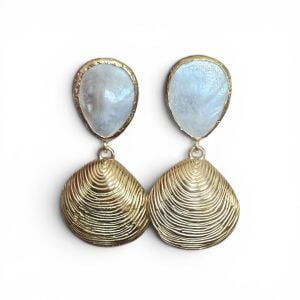 Pearl Shell Küpe No.02