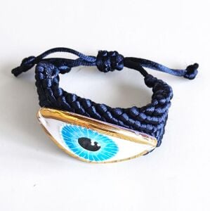 Evil Eye Örme Bilezik