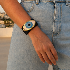 Evil Eye Örme Bilezik