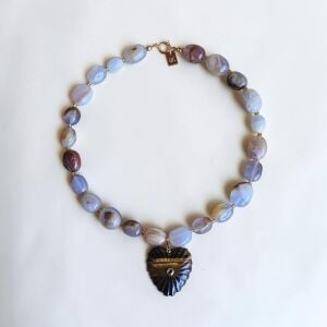 Soulstone Kalsedon Kolye
