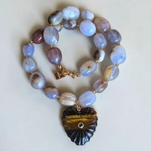 Soulstone Kalsedon Kolye