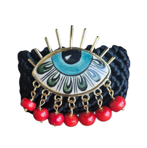 Evil Eye Örme Bileklik