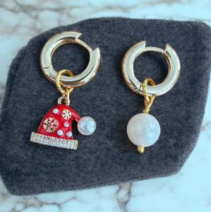 Yılbaşı İnci Küpe