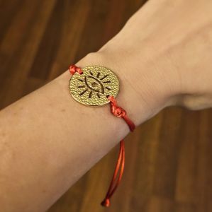 Evil Eye Gold Bileklik