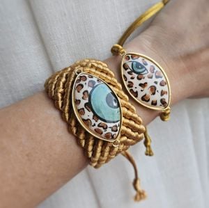 Leopard Eye Bileklik No 1