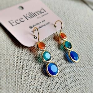 Eclipse Kedi Gözü Küpe