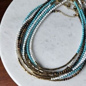 Harmony Doğal Taş Kolye