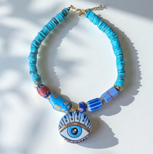 Auriel Turkuaz Kolye